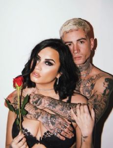Demi Lovato and Austin Wilson