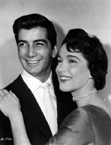 Julie Adams and Ray Danton
