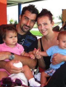 Nenad Zimonjić and Mina Knežević
