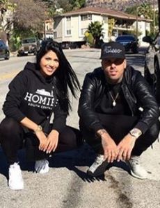 Nicky Jam and Angélica Cruz