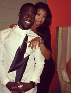 Kevin Hart and Eniko Parrish