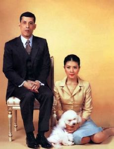 Vajiralongkorn and Yuvadhida Polpraserth