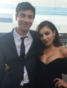 Charli XCX and Huck Kwong
