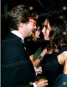 Eric Clapton and Valeria Golino