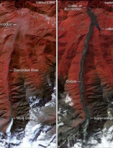 Kolka–Karmadon rock ice slide