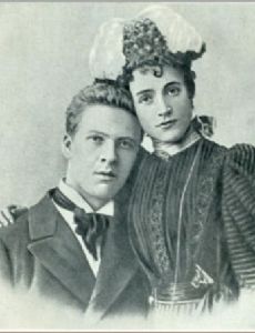 Iola Tornagi and Feodor Fedorovich Chaliapin