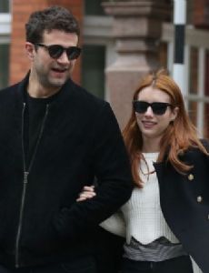 Emma Roberts and Christopher Hines