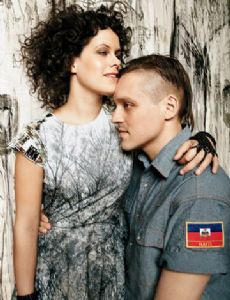 Régine Chassagne and Win Butler