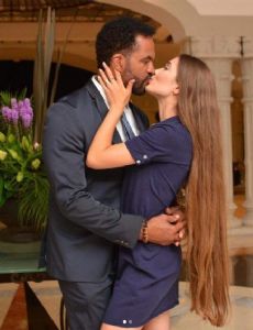 Kseniya Mikhaleva and Kristoff St. John