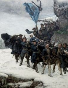 Bringing Home the Body of King Charles XII