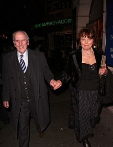 George Cole and Penny Morrell