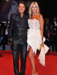Giulio Base and Tiziana Rocca