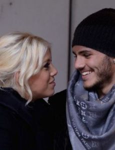 Wanda Nara and Mauro Icardi
