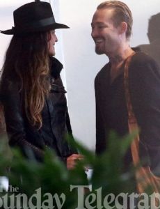 Daniel Johns and Michelle Leslie
