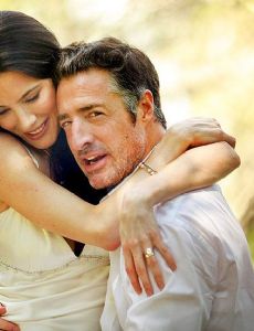 Jaime Murray and Bernie Cahill