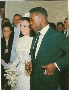 Pele and Rosemeri Cholby