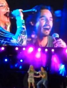 Erika Zaba and José Ron