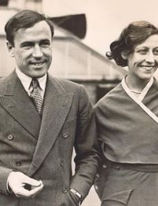 Amy Johnson and Jim Mollison
