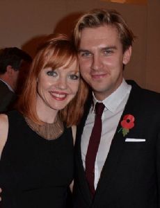 Susie Hariet and Dan Stevens