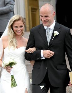 Jarkko Ruutu and Sofia Morelius