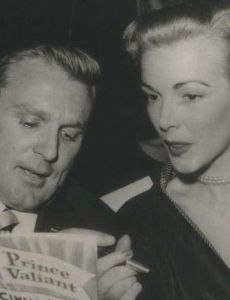 Cathy Downs and Joe Kirkwood jr.