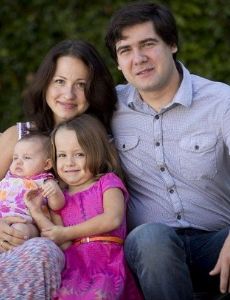 Vadym Kholodenko and Sofia Tsygankova