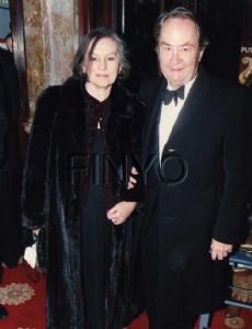 Elaine Usher and Peter Sallis