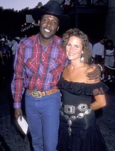 Richard Roundtree and Karen Ciernia