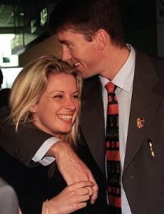 Glenn McGrath and Jane McGrath