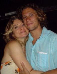 Letícia Spiller and Lucas Loureiro