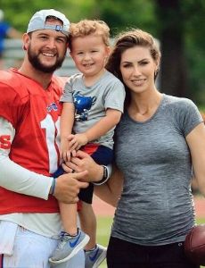 Katherine Webb and A. J. McCarron
