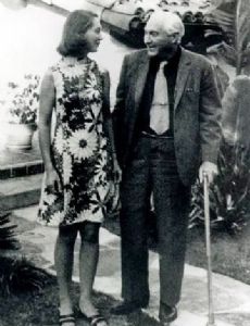 Jane Goodall and Derek Bryceson