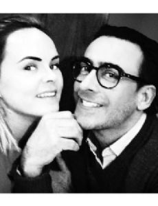 Adal Ramones and Karla de la Mora