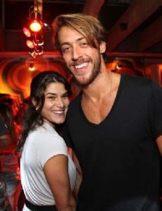 Priscila Fantin and Renan Abreu