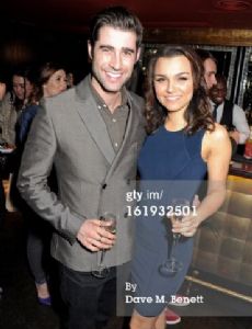 Samantha Barks and Matt Johnson