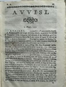 Avvisi (newspaper 1777–1797)