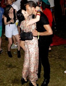 Dita Von Teese and Theo Hutchcraft