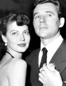 Howard Duff and Ava Gardner