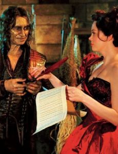 Robert Carlyle and Rose McGowan
