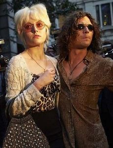 Georgina Haig and Luke Arnold