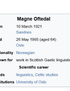 Magne Oftedal