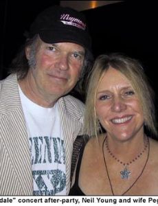 Neil Young and Pegi Morton