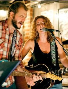 Justin Vernon and Kathleen Edwards