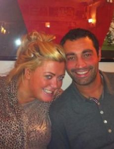 Gemma Collins and Rami Hawash