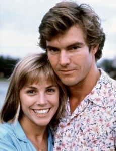 Dennis Quaid and Bess Armstrong