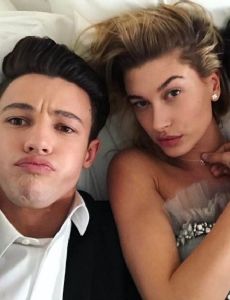 Hailey Baldwin and Cameron Dallas