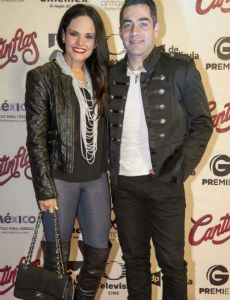 Omar Chaparro and Lucia Ruiz de la Peña