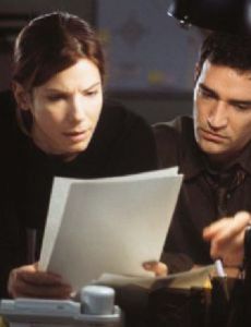 Sandra Bullock and Ben Chaplin