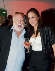 Andrew Vajna and Timea Palacsik