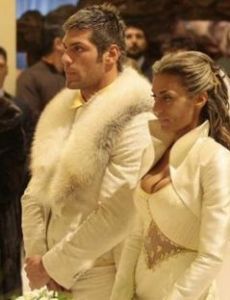 Clemente Russo and Laura Maddaloni